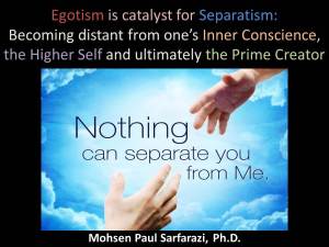 egotism - separatism