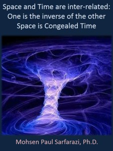 time-space are related - new