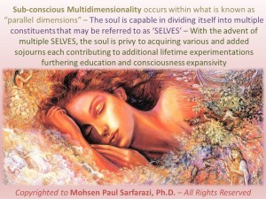 Unconscious Multidimensionality and Soul Fragmentation
